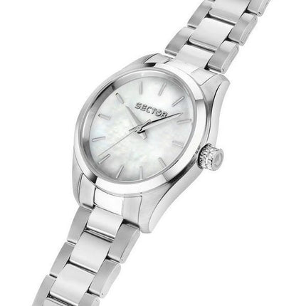 Sector 270 Just Time Stainless Steel Mother Of Pearl Dial Quartz R3253578510 Women's Watch