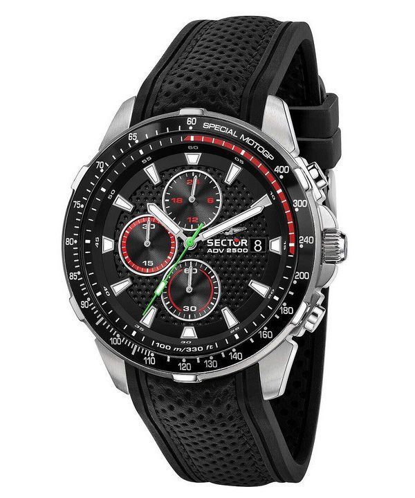 Sector ADV2500 Special MotoGP Chronograph Black Dial Quartz R3271643003 100M Men's Watch