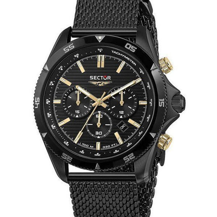 Sector 650 Chronograph Stainless Steel Black Dial Quartz R3273631005 100M Men's Watch