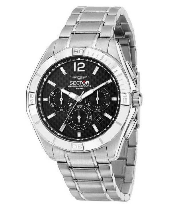 Sector 790 Chronograph Stainless Steel Black Dial Quartz R3273636003 100M Men's Watch