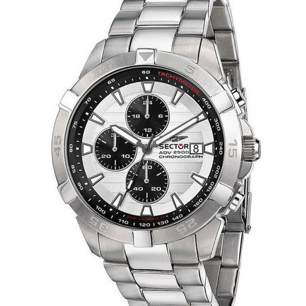 Sector ADV2500 Chronograph Stainless Steel White Dial Quartz R3273643005 100M Men's Watch