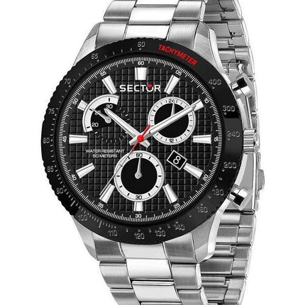 Sector 270 Chronograph Stainless Steel Black Dial Quartz R3273778002 Men's Watch