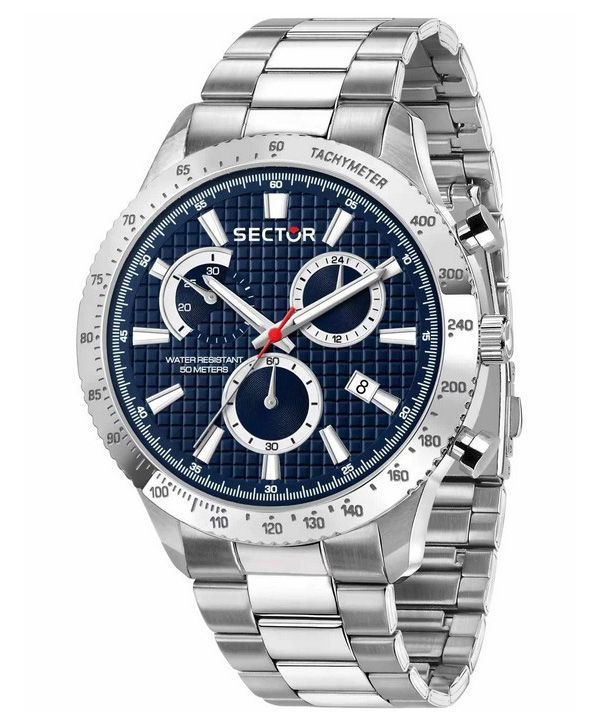 Sector 270 Chronograph Stainless Steel Blue Dial Quartz R3273778003 Men's Watch