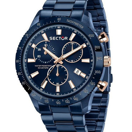 Sector 270 Chronograph Stainless Steel Blue Dial Quartz R3273778004 Men's Watch