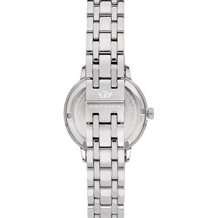 Reloj Philip Watch Audrey de acero inoxidable con esfera blanca y cuarzo R8253150514 para mujer