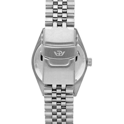 Philip Watch Caribe Urban Acero inoxidable Negro Sunray Dial Cuarzo R8253597586 100M Reloj para mujer