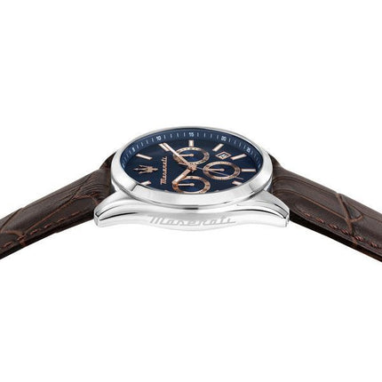 Maserati Attraction Limited Edition Chronograph Blue Dial Quartz R8851151003 Men's Watch