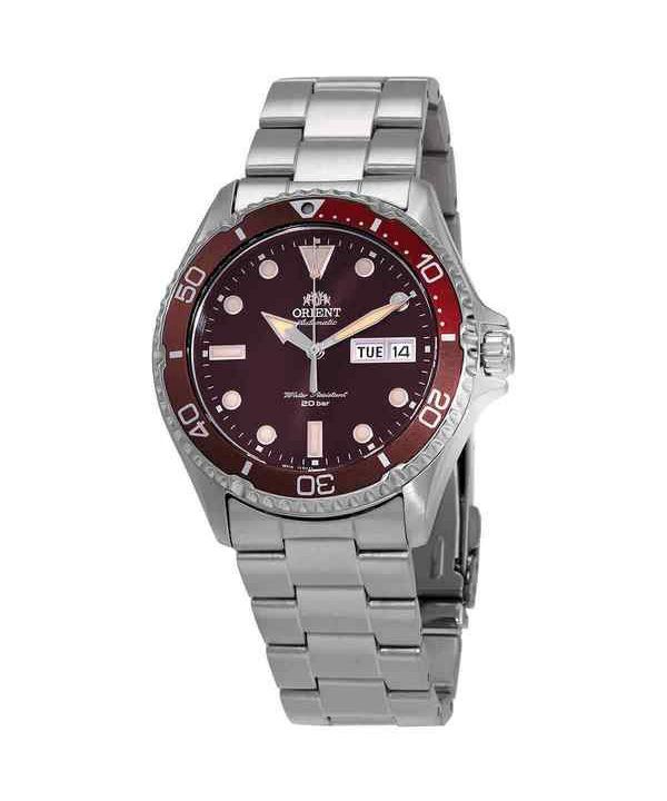 Reloj de buceo automático Orient Sports Mako de acero inoxidable RA-AA0814R19B RA-AA0814R39B 200M para hombre