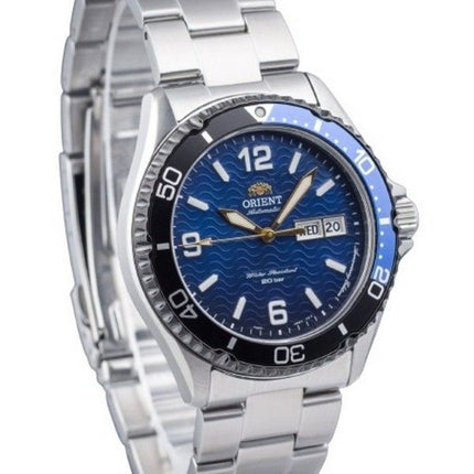 Reloj para hombre Orient Sports Mako 20.º aniversario Edición limitada con esfera azul automático Diver&#39,s RA-AA0822L19B 200M