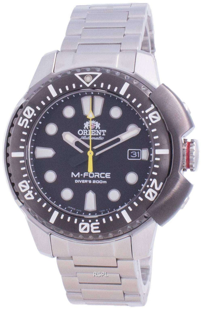 Orient M-Force AC0L 70th Anniversary Automatic Diver&#39,s RA-AC0L01B00B Japan Made 200M Herreur