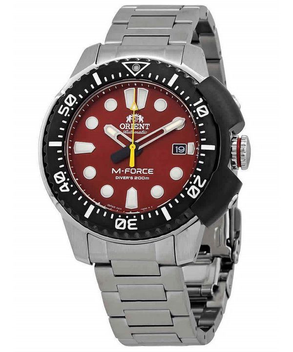 Orient M-Force AC0L 70th Anniversary Automatic Diver&#39,s RA-AC0L02R00B Japan Made 200M Reloj para hombre