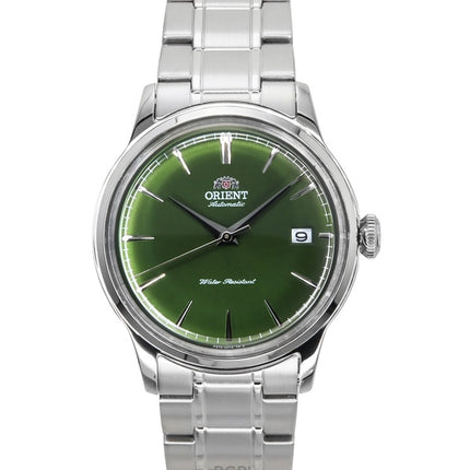 Reloj Orient Bambino automático de acero inoxidable con esfera verde hierba RA-AC0M09E para hombre