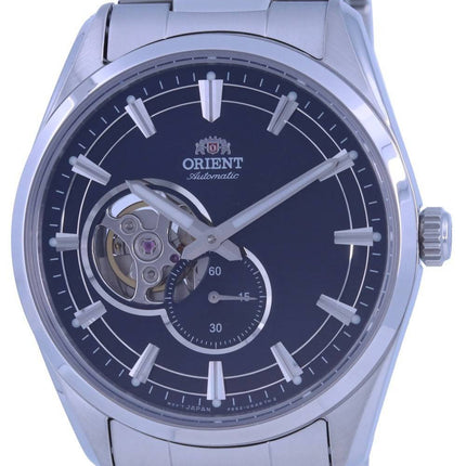 Reloj Orient Contemporary Open Heart con esfera azul automático RA-AR0003L10B para hombre