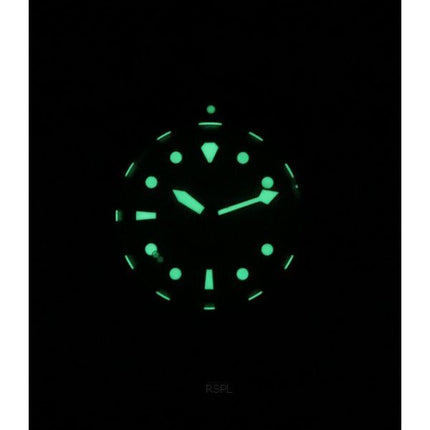 Reloj Ratio FreeDiver Zafiro Acero inoxidable Esfera verde Cuarzo RTF039 200M para hombre