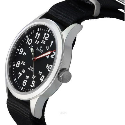 Reloj Ratio Quest Field para hombre con correa de nailon y zafiro RTQ017 100M Edición Lewis y Clark