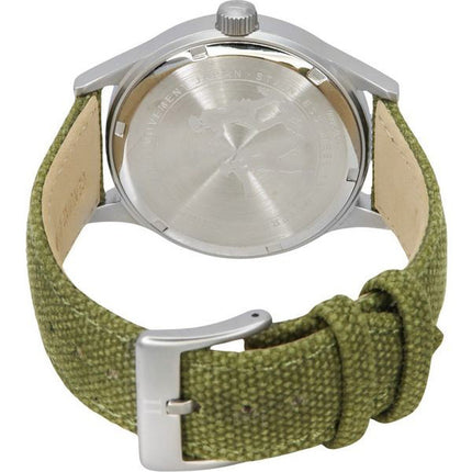 Ratio Quest Reloj Field para Hombre Correa de Lona Zafiro Cuarzo RTQ021 100M Edición Lewis y Clark