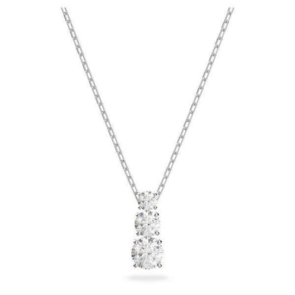 Colgante Swarovski Stilla Attract bañado en rodio y circonitas 5414970 para mujer