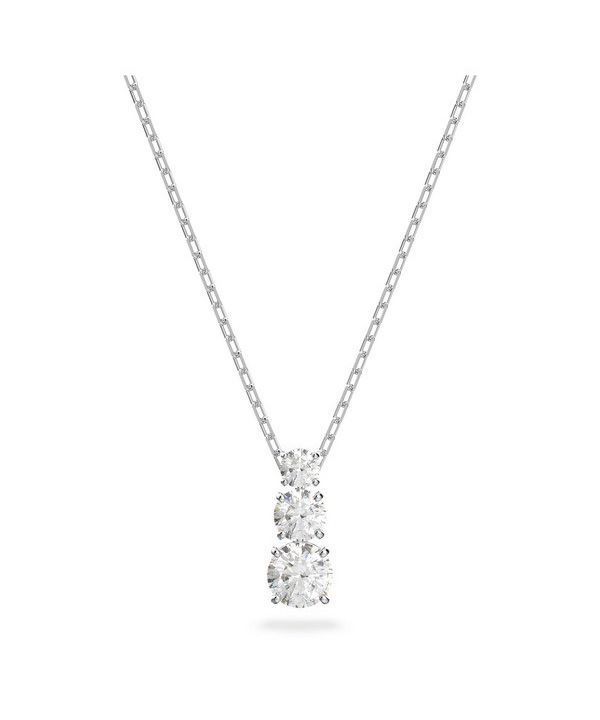 Colgante Swarovski Stilla Attract bañado en rodio y circonitas 5414970 para mujer