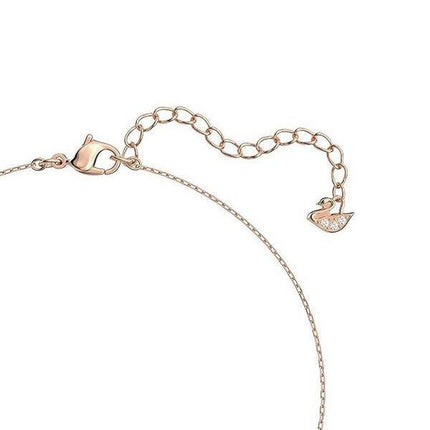 Collar con cristales transparentes y tono oro rosa Stilla Attract de Swarovski 5510698 para mujer