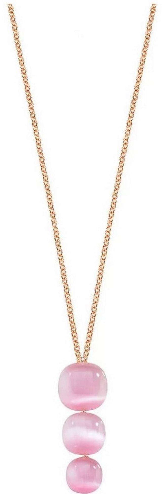 Collar de mujer Morellato Gemma de plata esterlina en tono dorado rosa SAKK01