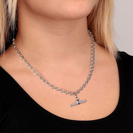 Morellato Abbraccio Silver Necklace SAUC11 For Women