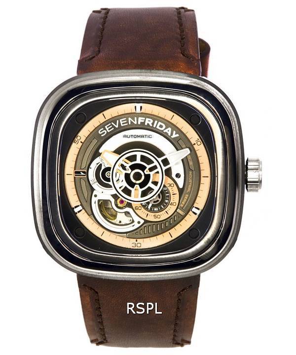 Reloj para hombre Sevenfriday P-Series Automatic Power Reserve P2C/01 SF-P2C-01