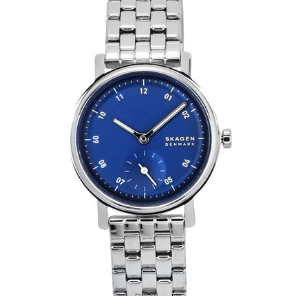 Reloj de cuarzo Skagen Kuppel Lille de acero inoxidable con esfera azul SKW3129 para mujer