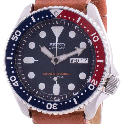 Seiko Automatic Diver&#39,s SKX009J1-var-LS21 200M Reloj para hombre hecho en Japón