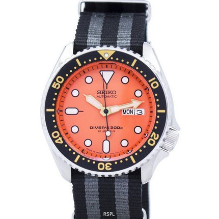 Seiko Automatic Diver's 200M NATO Strap SKX011J1-var-NATO1 Reloj para hombre