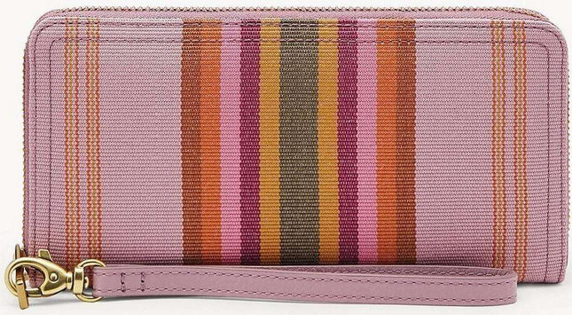 Fossil Logan RFID Zip Around SL6362895 Women&#39,s Clutch