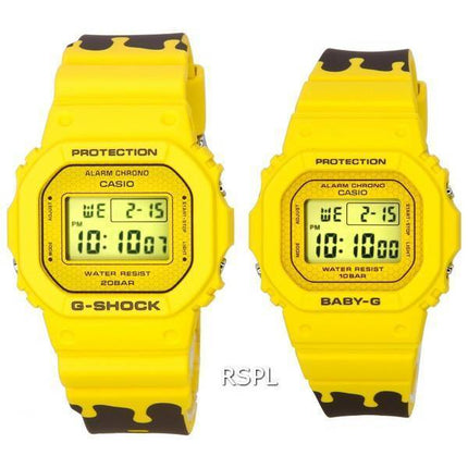 Casio G-Shock y Baby-G Digital Honey Inspired Edición limitada de cuarzo SLV-22B-9 SLV22B-9 Reloj de pareja