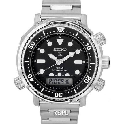 Reloj Seiko Prospex Arnie Hybrid Diver's 40th Anniversary Solar Diver's SNJ033 SNJ033P1 SNJ033P 200M para hombre