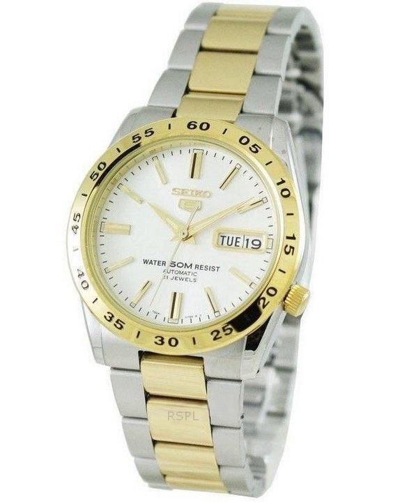 Reloj automático Seiko 5 Sports chapado en oro SNKE04K1 SNKE04 para hombre