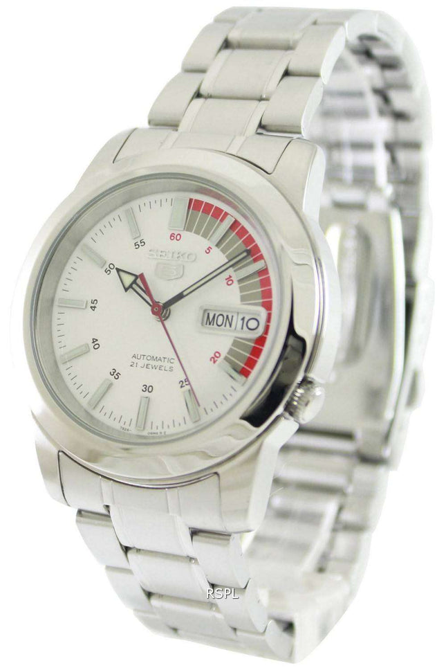 Reloj Seiko 5 Automatic 21 joyas SNKK25K1 SNKK25K de los hombres