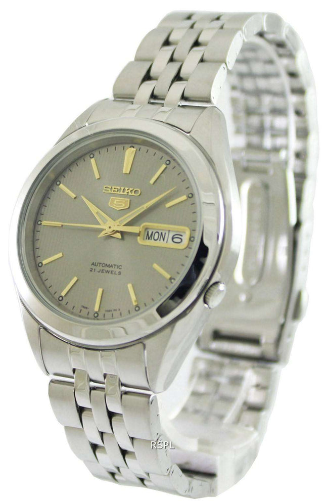 Reloj Seiko 5 Automatic 21 joyas SNKL19K1 SNKL19K de los hombres