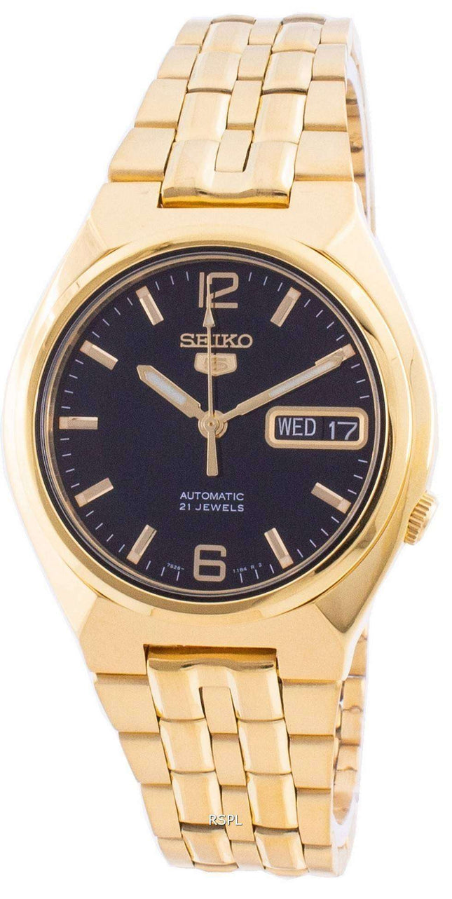 Reloj Seiko 5 Sports automático con esfera negra SNKL66 SNKL66K1 SNKL66K para hombre