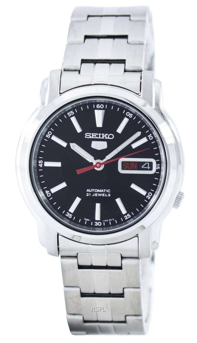 Reloj Seiko 5 automático 21 rubíes SNKL83 SNKL83K1 SNKL83K de los hombres