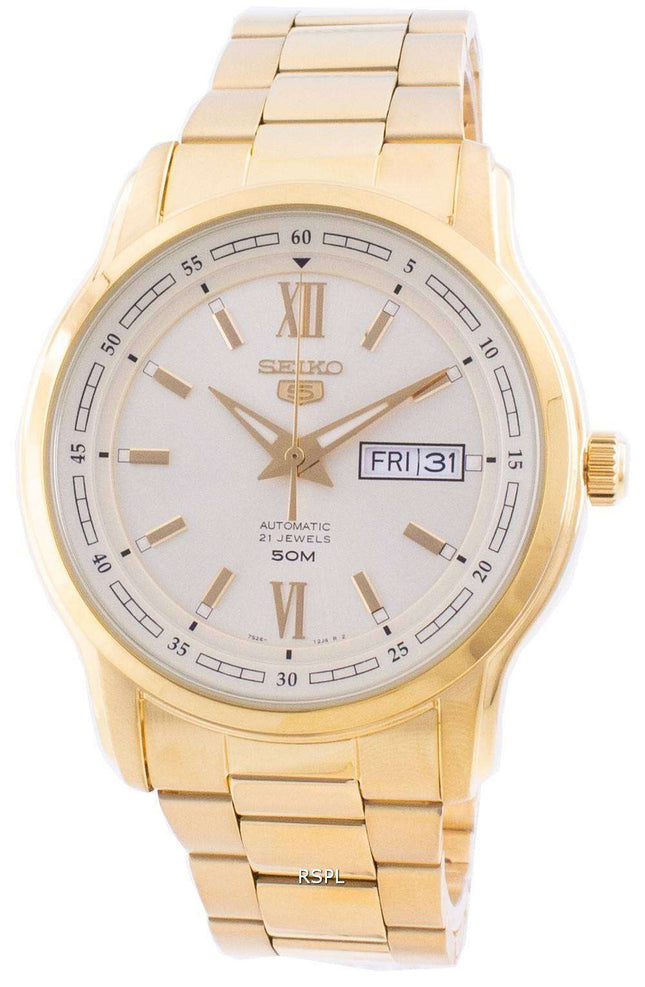 Reloj Seiko 5 automático en tono dorado SNKP20 SNKP20K1 SNKP20K para hombre