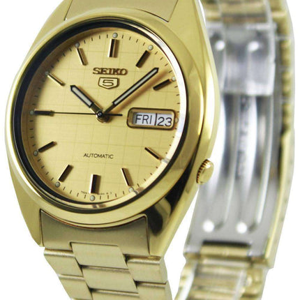 Seiko 5 Automatic Gold dial SNXL72K1 SNXL72K reloj de caballero