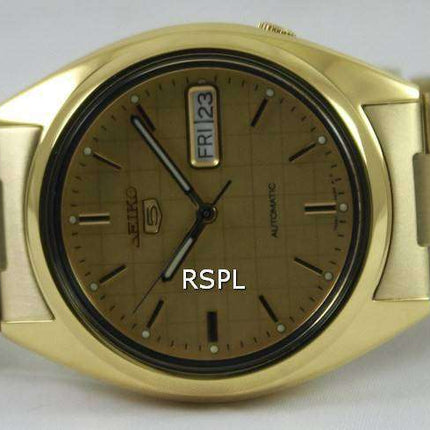 Seiko 5 Automatic Gold dial SNXL72K1 SNXL72K reloj de caballero