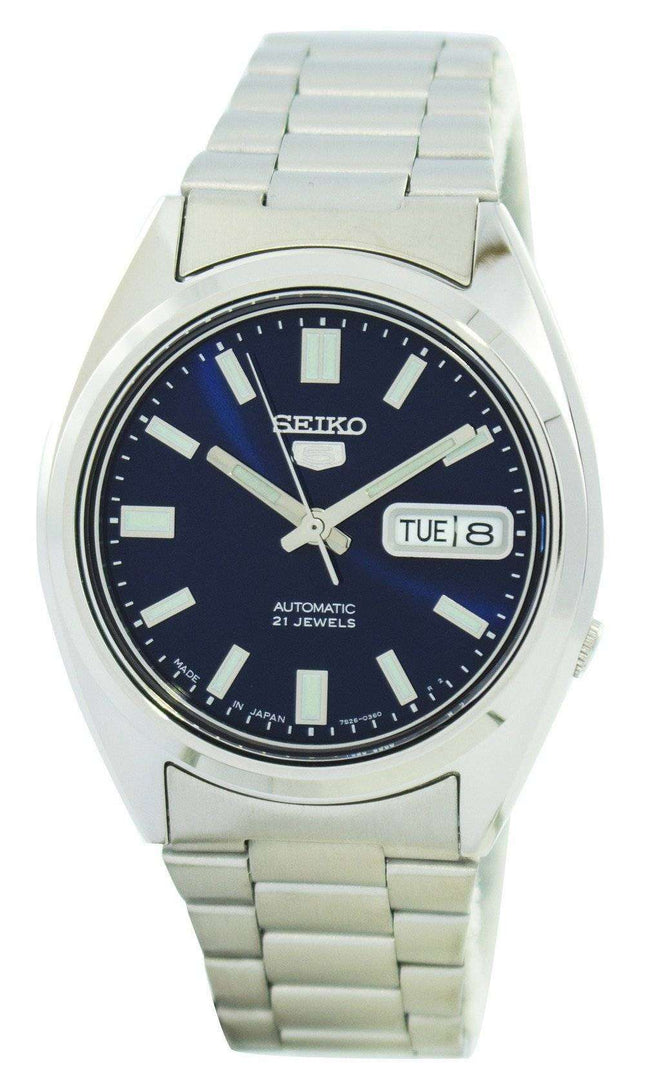 Reloj de hombre Seiko 5 automático 21 joyas Japan Made SNXS77 SNXS77J1 SNXS77J