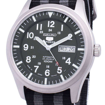 Reloj para hombre Seiko 5 Sports Automatic Japan Made Nato Strap SNZG09J1-NATO1