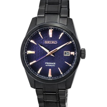 Seiko Presage Akebono Sharp Edged Series Edición limitada Esfera azul Automático SPB363J1 100M Reloj para hombre