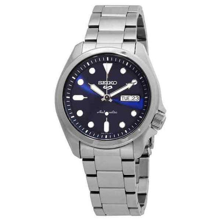 Seiko 5 Sports Blue Dial Automatic SRPE53 SRPE53K1 SRPE53K 100M Reloj para hombre