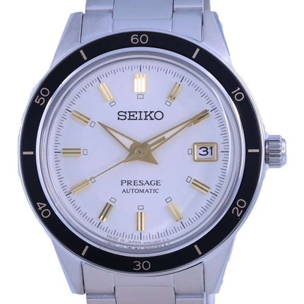 Reloj para hombre Seiko Presage Style 60&#39,s de acero inoxidable automático SRPG03 SRPG03J1 SRPG03J