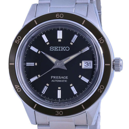 Reloj para hombre Seiko Presage Style 60&#39,s de acero inoxidable automático SRPG07 SRPG07J1 SRPG07J