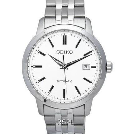 Reloj Seiko Discover More de acero inoxidable con esfera plateada automático SRPH85 SRPH85K1 SRPH85K 100M para hombre