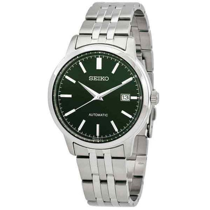 Reloj Seiko Discover More de acero inoxidable con esfera verde, 23 joyas, automático SRPH89K1 100M para hombre