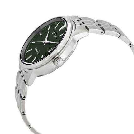 Reloj Seiko Discover More de acero inoxidable con esfera verde, 23 joyas, automático SRPH89K1 100M para hombre