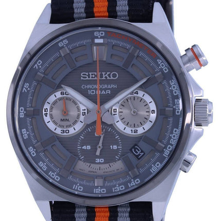 Seiko Neo Sports Chronograph Grey Dial Quartz SSB403 SSB403P1 SSB403P 100M Reloj para hombre